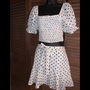 🖤🤍 Polka Dot Skirt Set 🖤🤍
